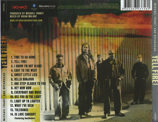 Michael Franti And Spearhead : Yell Fire! (CD, Album + DVD, Ltd)