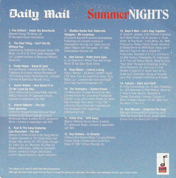 Various : Summer Nights (CD, Comp)