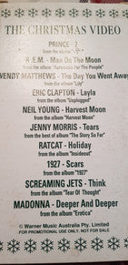 Various : The Christmas Video (VHS, Promo)