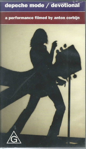 Depeche Mode : Devotional (A Performance Filmed By Anton Corbijn) (VHS, PAL)