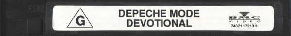 Depeche Mode : Devotional (A Performance Filmed By Anton Corbijn) (VHS, PAL)