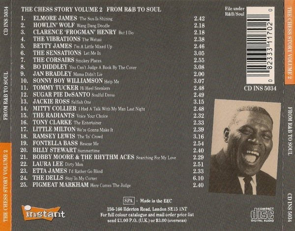 Various : The Chess Story Volume 2 - From R & B To Soul (CD, Comp)