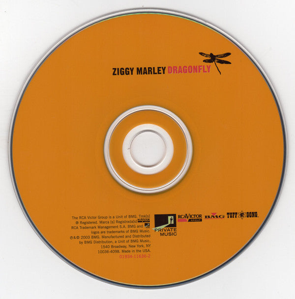 Ziggy Marley : Dragonfly (CD, Album)
