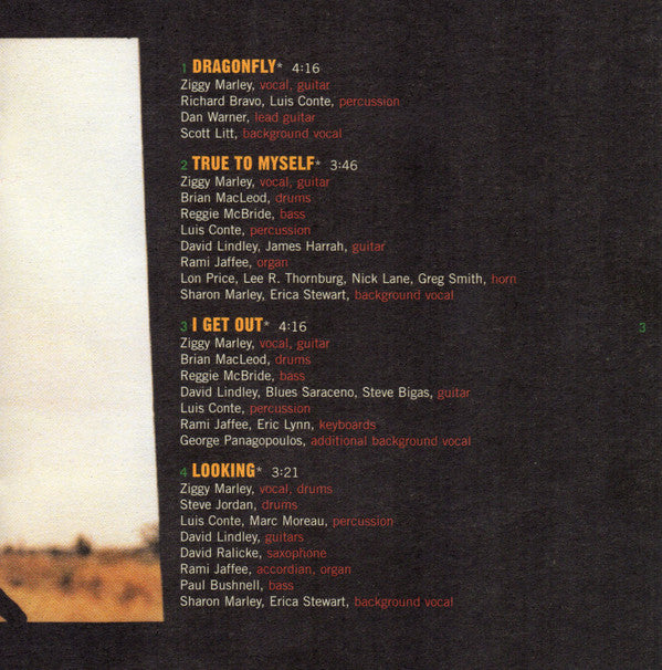 Ziggy Marley : Dragonfly (CD, Album)