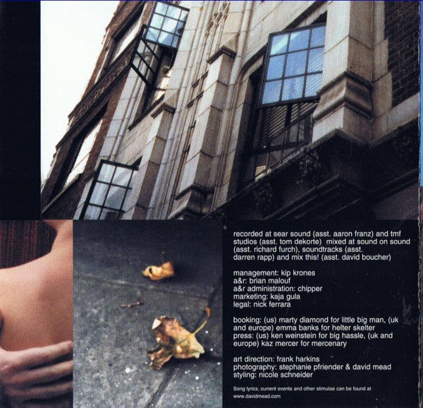 David Mead : Mine And Yours (CD, Album)