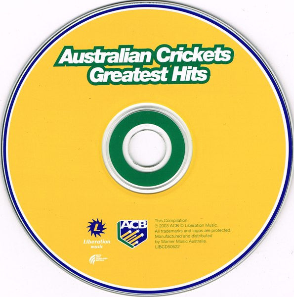 Various : Australian Crickets Greatest Hits (CD, Comp)
