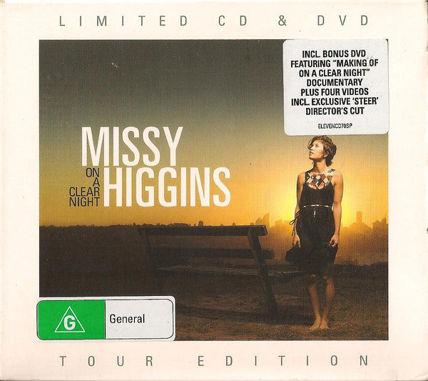 Missy Higgins : On A Clear Night (CD, Album + DVD-V + Ltd, Tou)