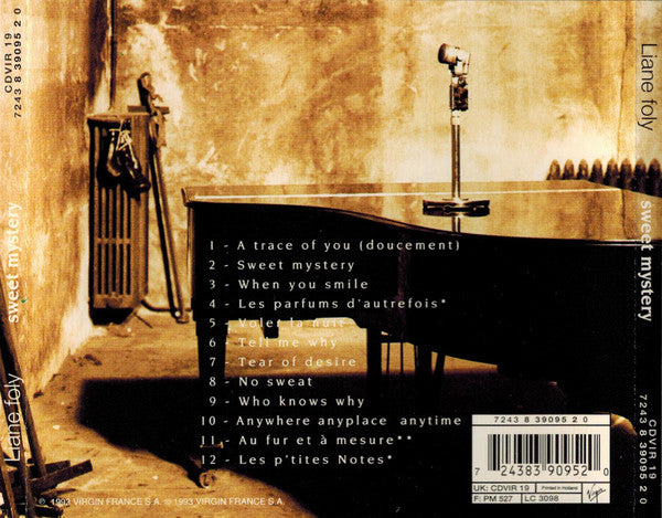 Liane Foly : Sweet Mystery (CD, Album)