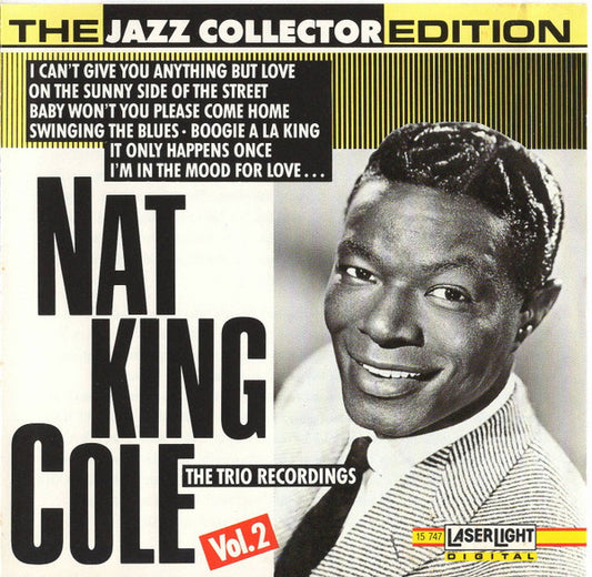 Nat King Cole : The Trio Recordings Vol. 2 (CD, Comp, Mono)