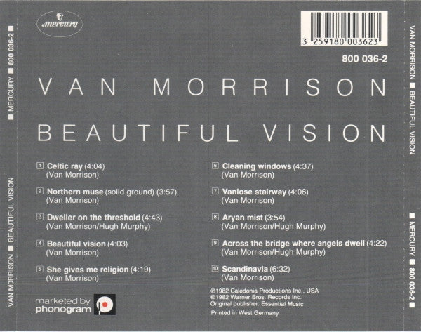 Van Morrison : Beautiful Vision (CD, Album, Gre)