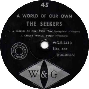 The Seekers : A World Of Our Own (7", EP)