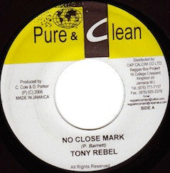 Tony Rebel / Ambitious : No Close Mark / All I Have Is Music (7")