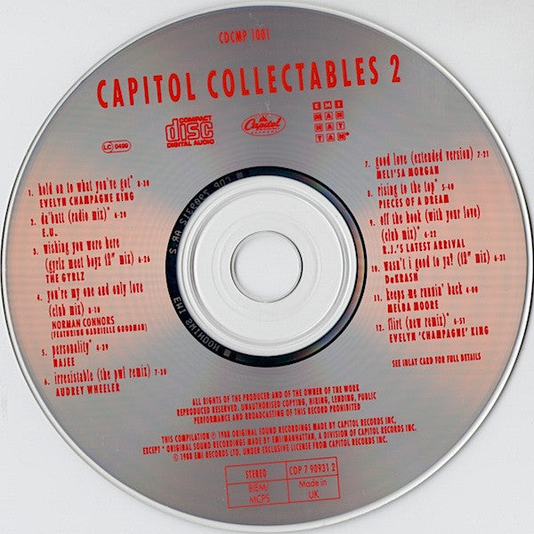 Various : Capitol Collectables 2 (CD, Comp)