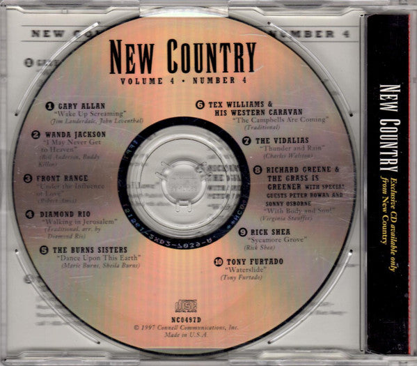 Various : The New Country Collection - Volume 4 • Number 4 (CD, Comp)