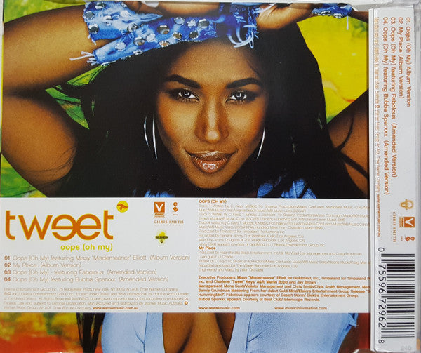 Tweet : Oops (Oh My) (CD, Single)