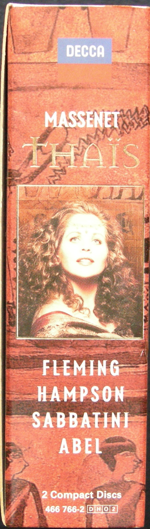 Massenet* - Renée Fleming, Thomas Hampson, Giuseppe Sabbatini, Orchestre National Bordeaux Aquitaine, Yves Abel : Thaïs (2xCD, Album + Box, Sli)