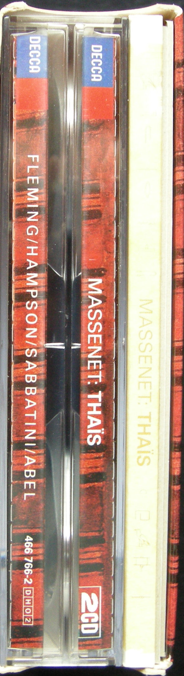 Massenet* - Renée Fleming, Thomas Hampson, Giuseppe Sabbatini, Orchestre National Bordeaux Aquitaine, Yves Abel : Thaïs (2xCD, Album + Box, Sli)