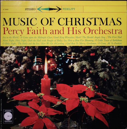 Percy Faith & His Orchestra : Music Of Christmas (LP, Album, RE)