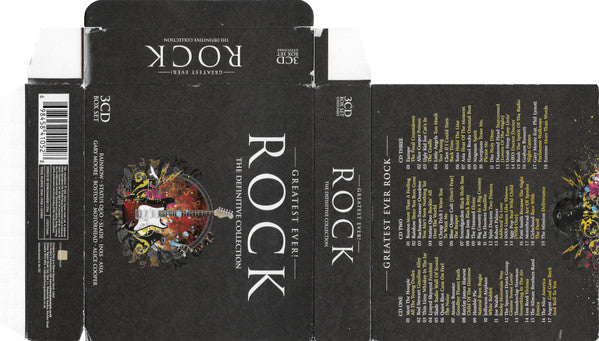 Various : Greatest Ever! Rock The Definitive Collection (3xCD, Comp)