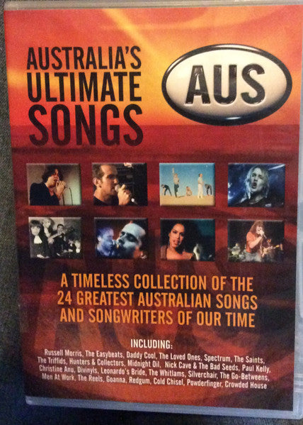 Various : Australia's Ultimate Songs (DVD-V, Comp)