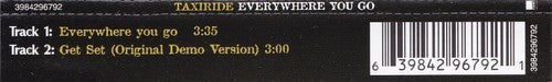 Taxiride : Everywhere You Go (CD, Single, Ltd, Pos)