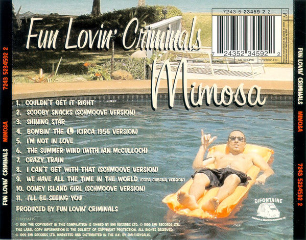 Fun Lovin' Criminals : Mimosa (CD, Comp)