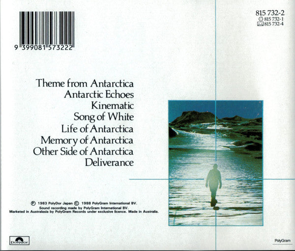Vangelis : Antarctica (Music From Koreyoshi Kurahara's Film) = 南極物語 (CD, Album, RE)