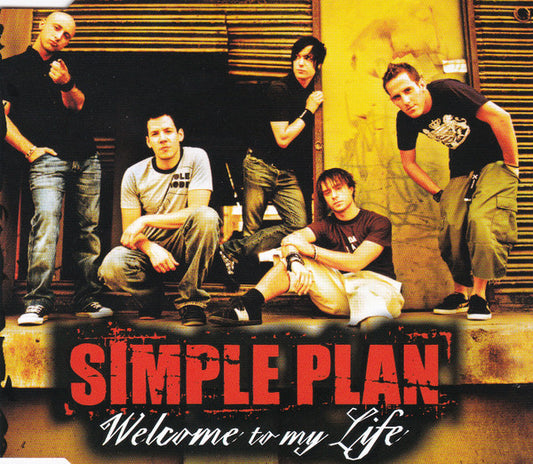 Simple Plan : Welcome To My Life (CD, Single)