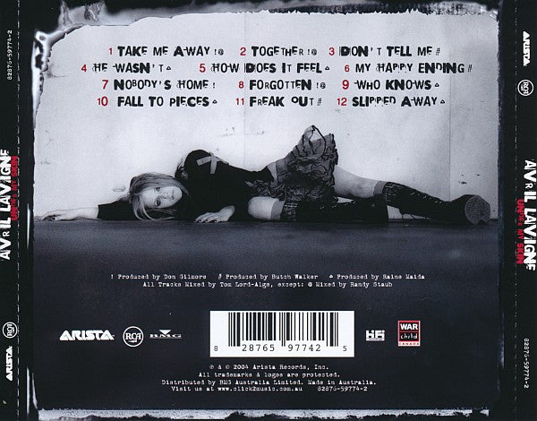 Avril Lavigne : Under My Skin (CD, Album, RE)
