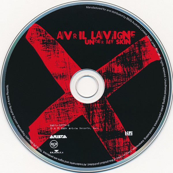 Avril Lavigne : Under My Skin (CD, Album, RE)