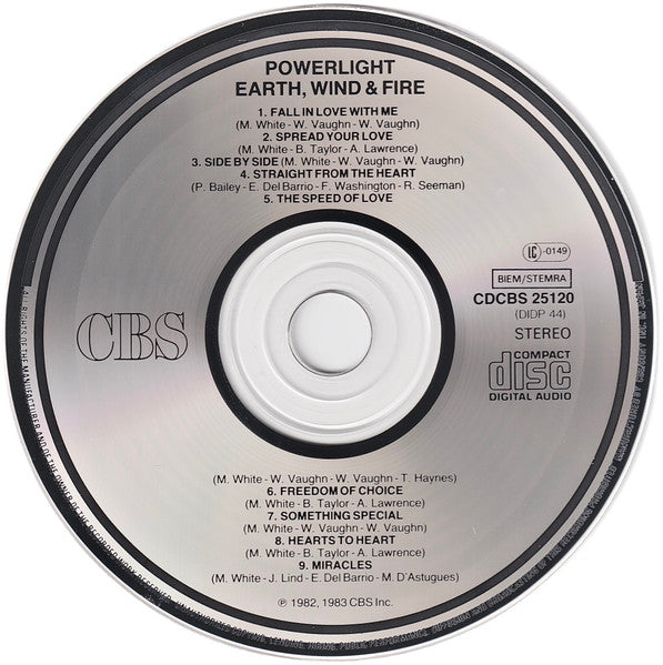 Earth, Wind & Fire : Powerlight (CD, Album)