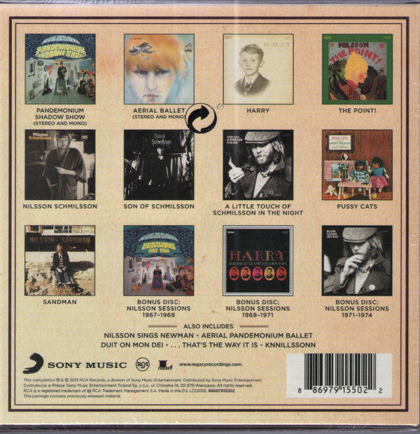 Nilsson* : The RCA Albums Collection (CD, Album, Mono, RE, RM + CD, Album, Mono, RE, RM )