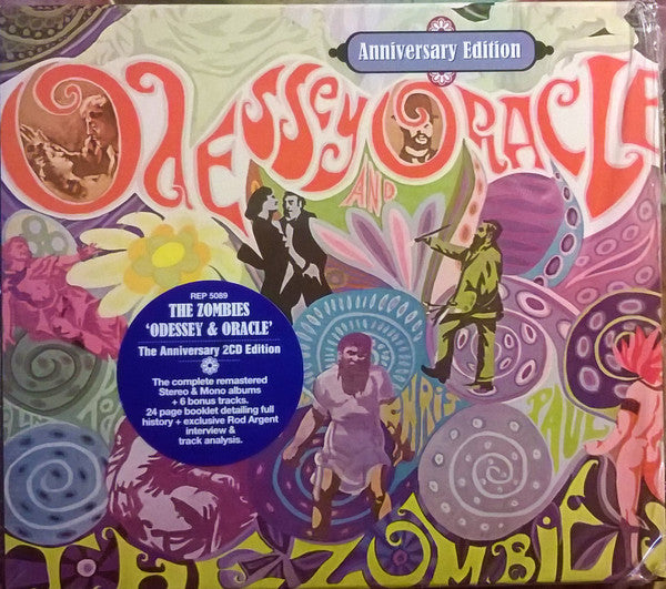The Zombies : Odessey & Oracle (Comp, Ann + CD, Album, Mono, RE, RM + CD, Album, R)