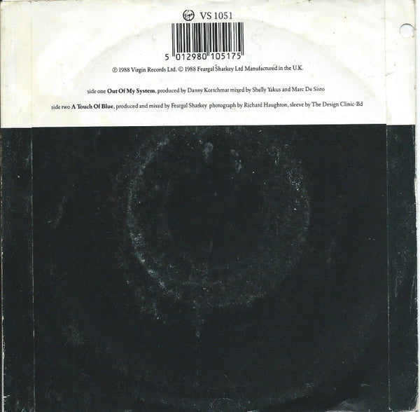 Feargal Sharkey : Out Of My System (7")