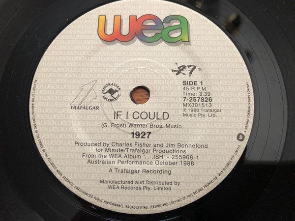 1927 : If I Could (7", Single)