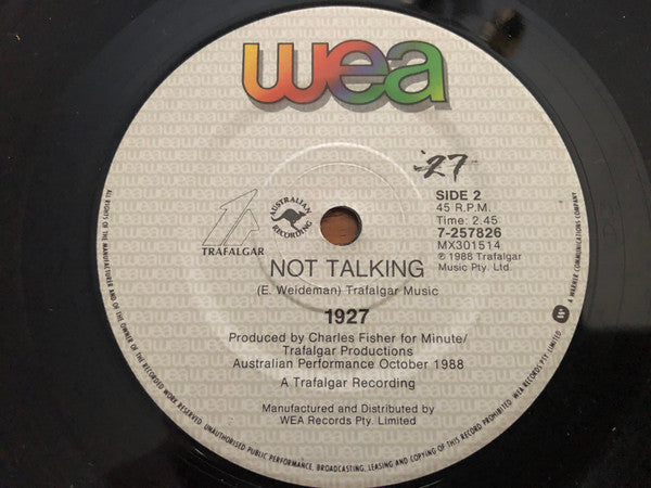 1927 : If I Could (7", Single)