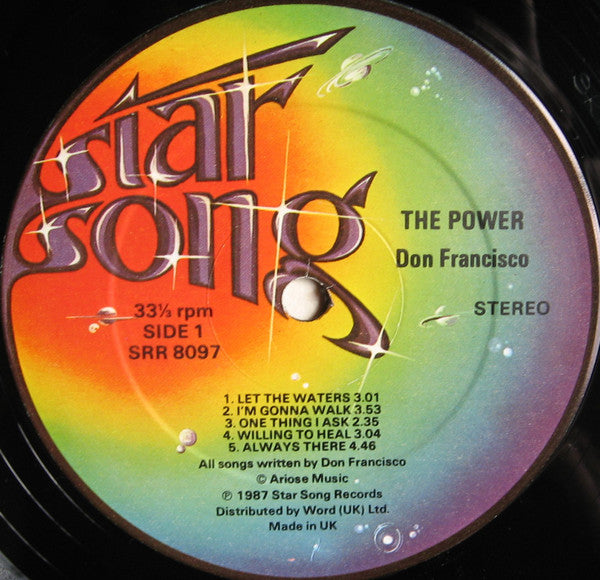 Don Francisco (2) : The Power (LP, Album)