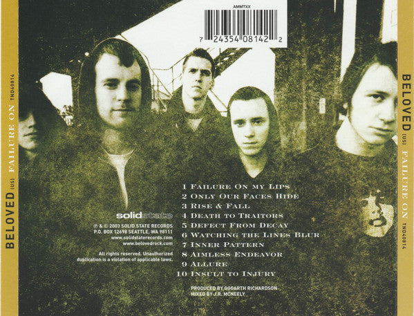 Beloved (US)* : Failure On (CD, Album)