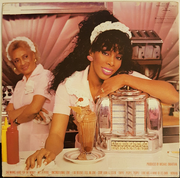 Donna Summer : She Works Hard For The Money (LP, Album)