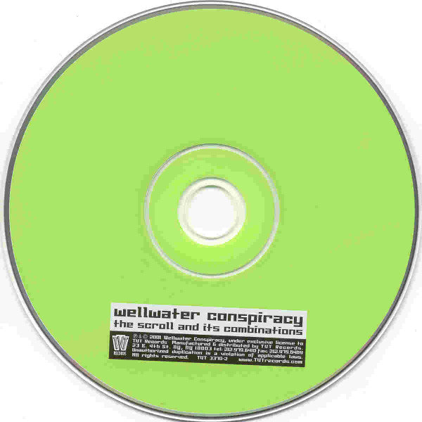 The Wellwater Conspiracy : The Scroll And Its Combinations (CD, Album)