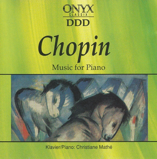 Chopin*, Christiane Mathé : Music For Piano (CD)