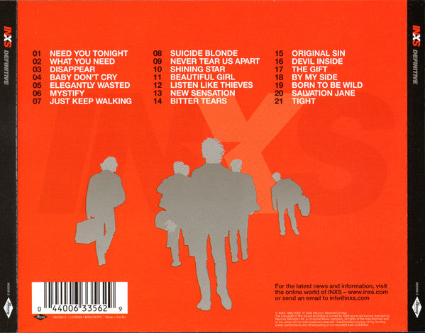 INXS : Definitive (CD, Comp, RM)
