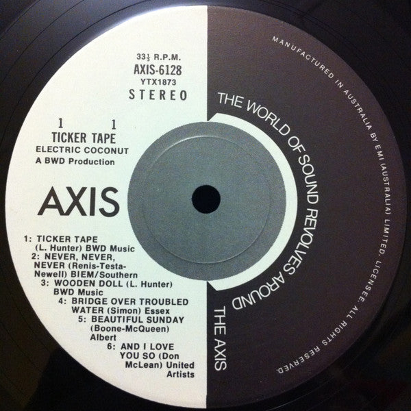 Electric Coconut : Ticker Tape (LP, Album)