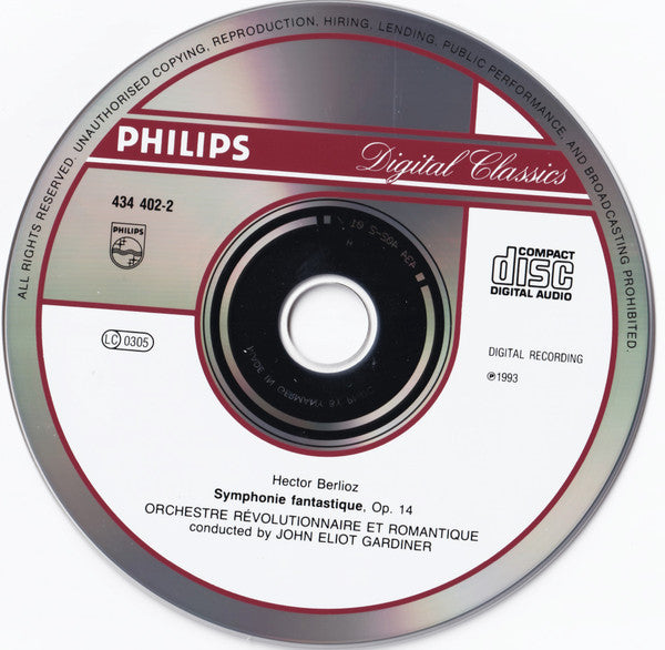 Hector Berlioz • Orchestre Révolutionnaire Et Romantique • John Eliot Gardiner : Symphonie Fantastique (CD, Album)