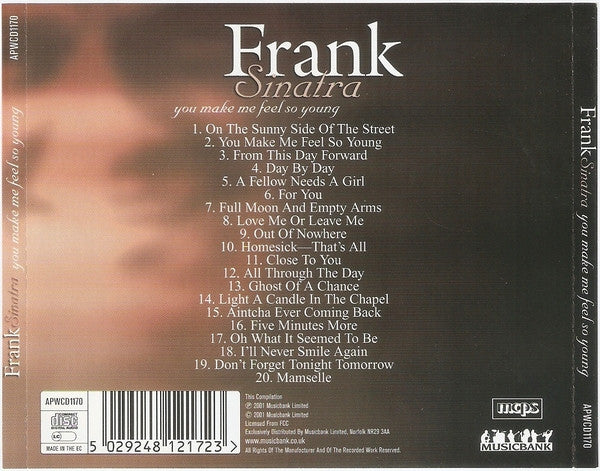 Frank Sinatra : You Make Me Feel So Young (CD, Comp, RE)