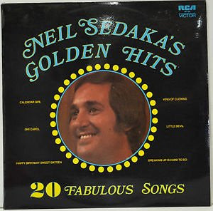 Neil Sedaka : Neil Sedaka's Golden Hits (LP, Comp)