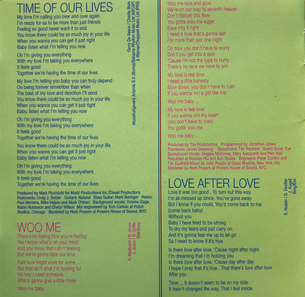 Marcia Hines : Time Of Our Lives (CD, Album)