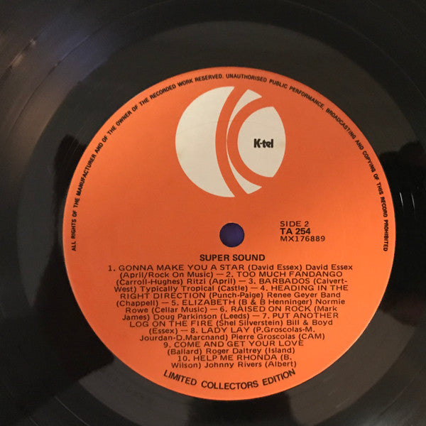 Various : Super Sound (LP, Comp)