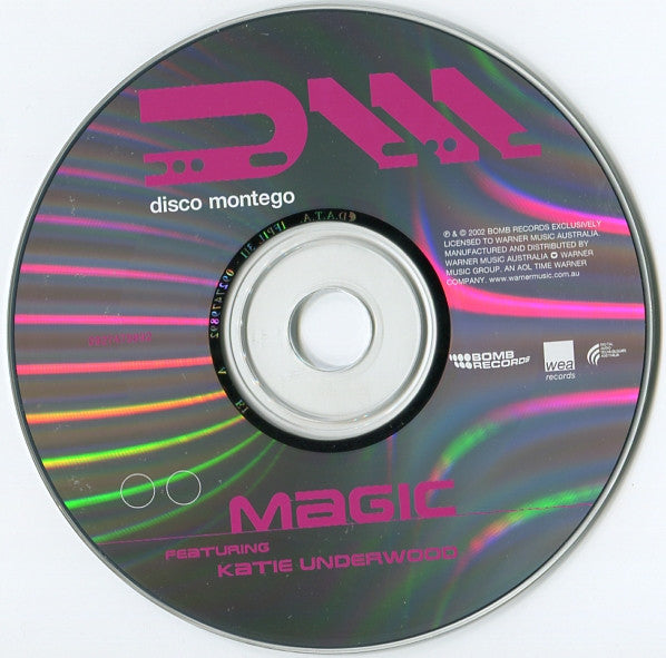 Disco Montego Featuring Katie Underwood : Magic (CD, Single)