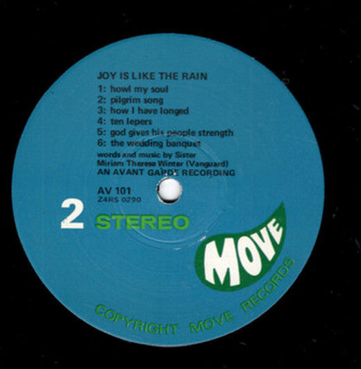 Medical Mission Sisters* : Joy Is Like The Rain (LP, Album)
